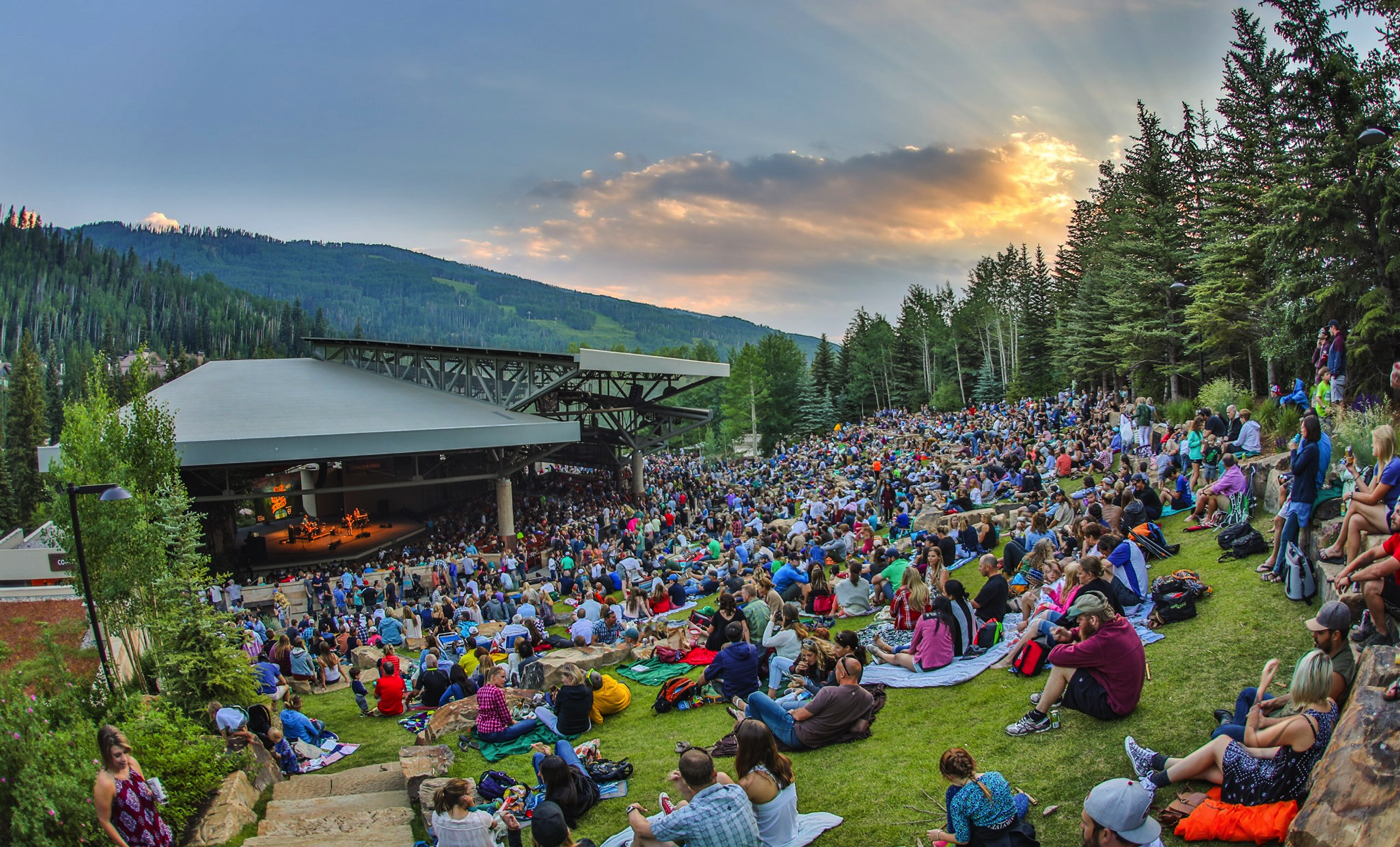 Gerald R. Ford Amphitheater in Vail, Colorado.