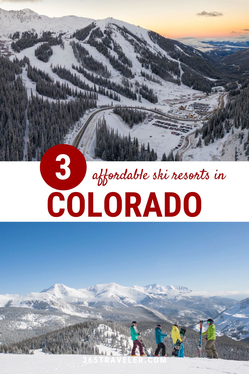 3 AFFORDABLE SKI RESORTS IN COLORADO GREAT FOR OUT-OF-TOWNERS