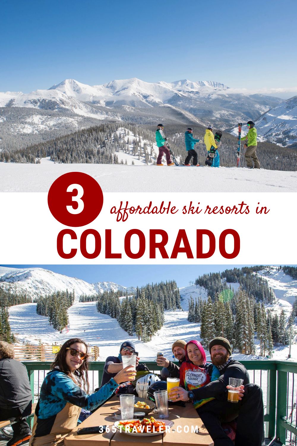 3 AFFORDABLE SKI RESORTS IN COLORADO GREAT FOR OUT-OF-TOWNERS