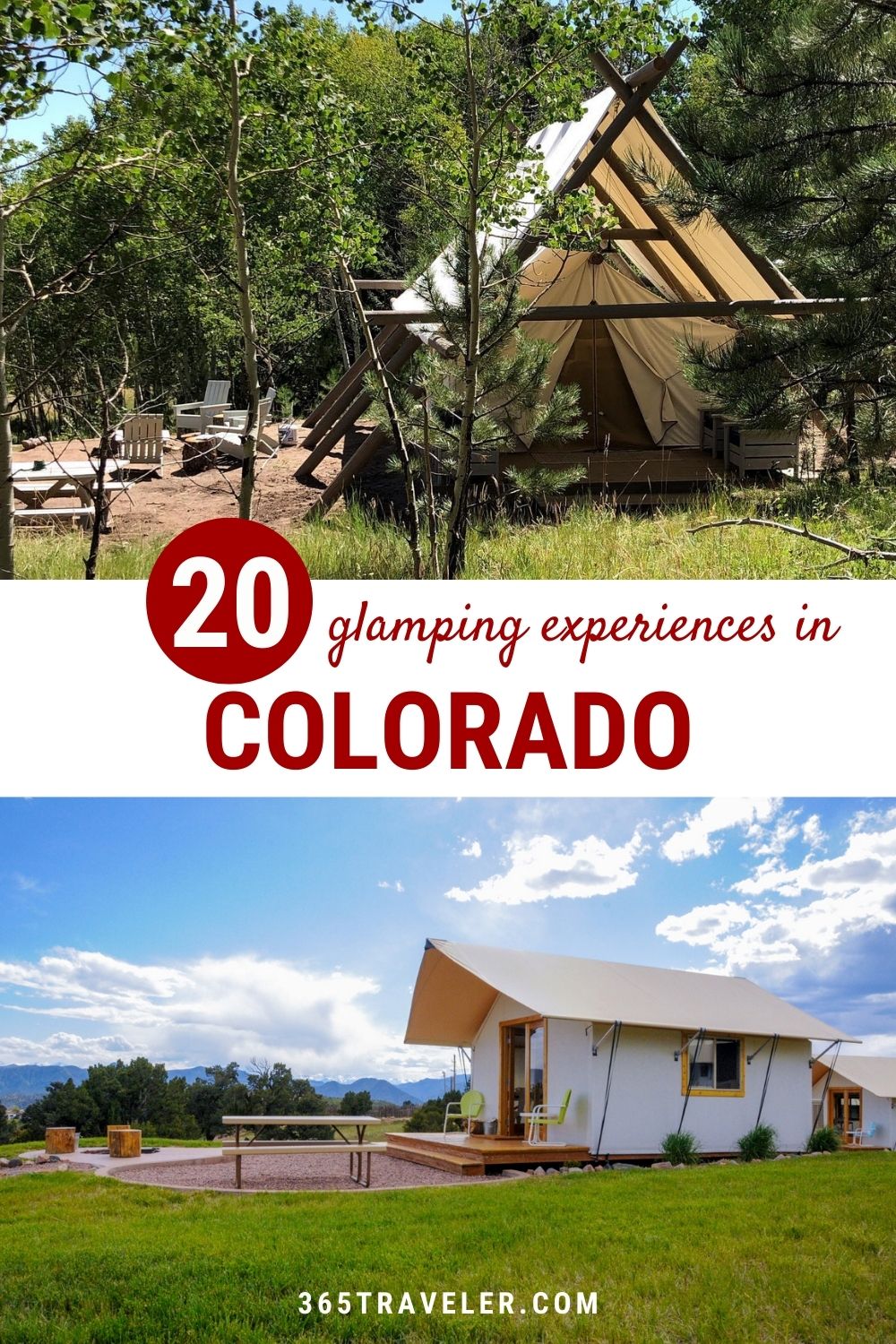GLAMPING COLORADO: 20 AMAZING PLACES YOU'LL LOVE