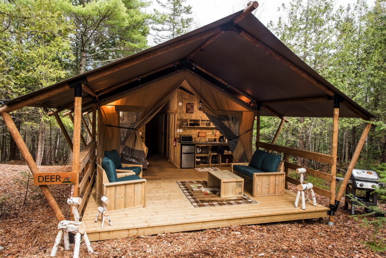 GLAMPING MAINE: 17 AMAZING SPOTS YOU'VE GOT TO SEE